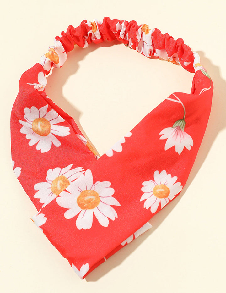 Daisy Print Pannband