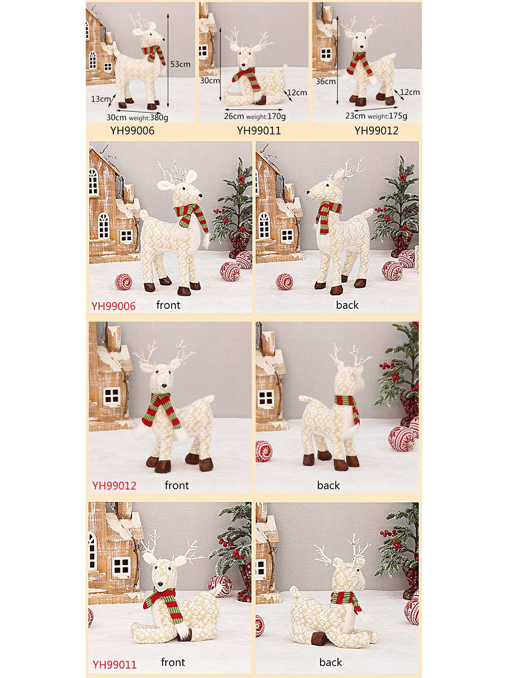 Χριστουγεννιάτικο στολίδι από υφασμάτινο τετράποδο χιονονιφάδας