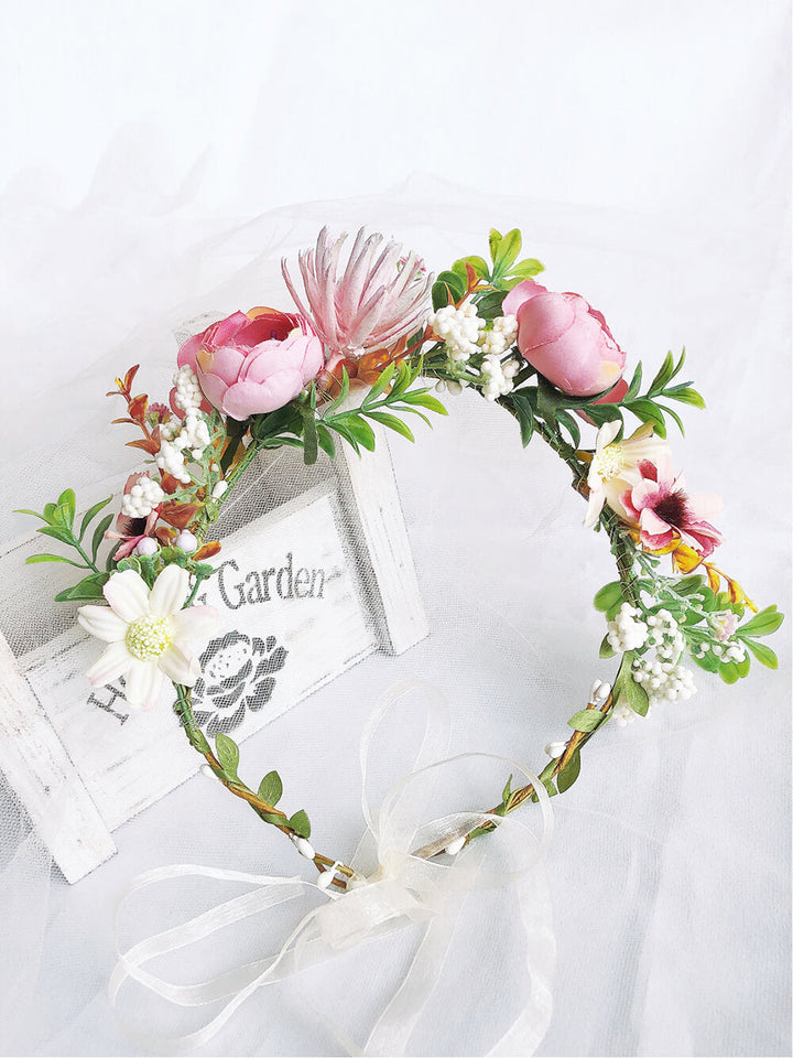 Fortryllende Rose Bloom Crown