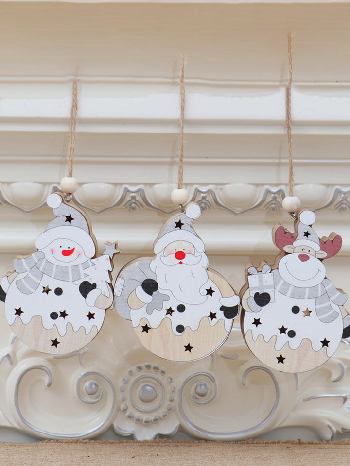 Christmas tre lysende hengende ornamenter