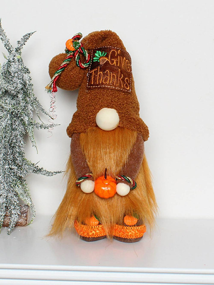 Faceless Doll Standing Figure Christmas Decoration