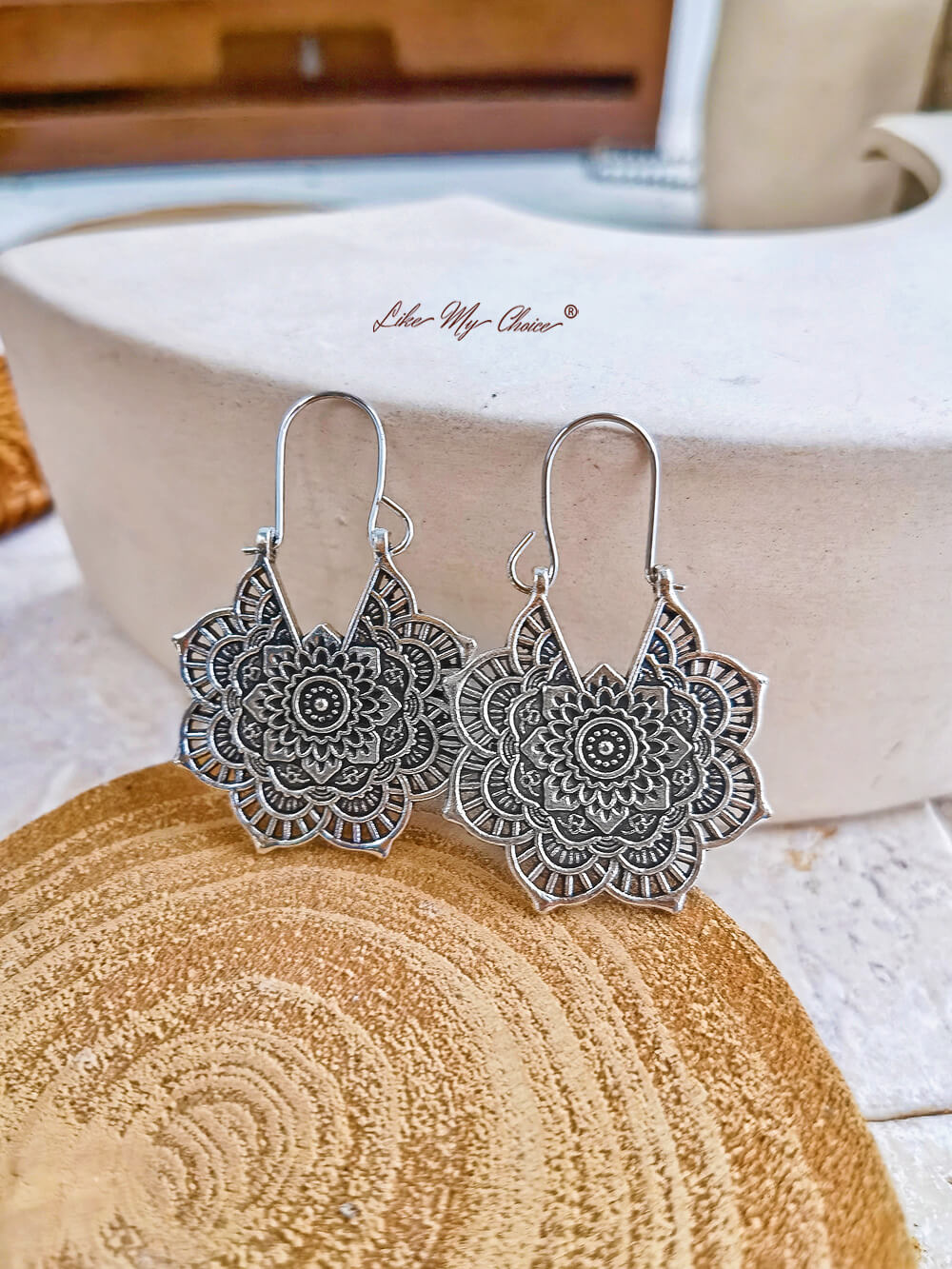 Pendientes Mandala de Flores