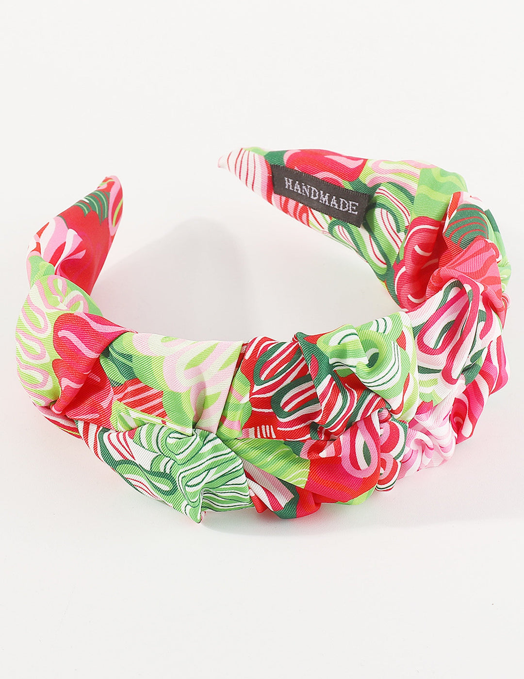 Bloemenprint ruches hoofdband