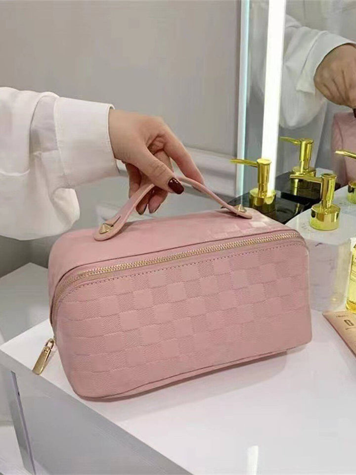 Bolsa de maquillaje portátil con forma de almohada de nube