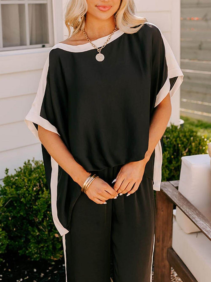 Löysät, värilliset Raglan Sleeve Shift Topit