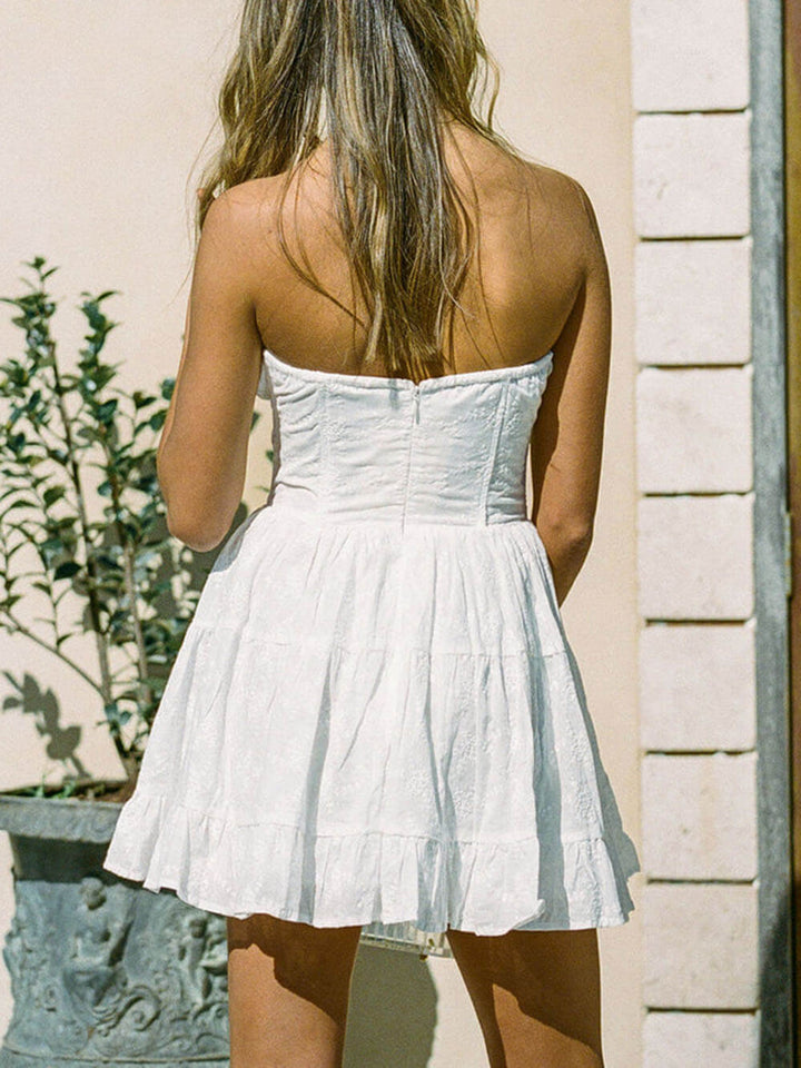Speciel ferie blonde mini kjole