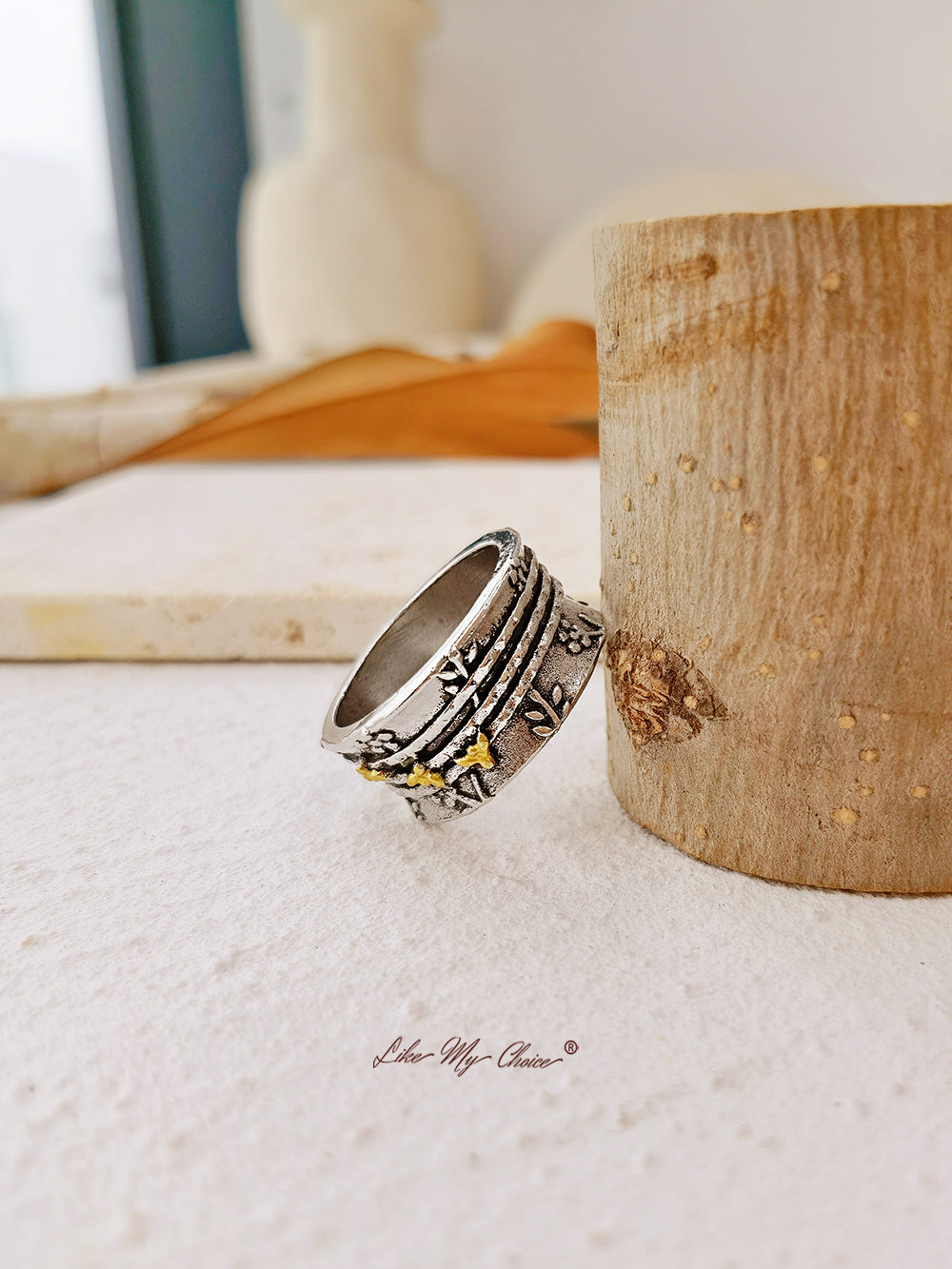 Anillo vintage de abeja pequeña