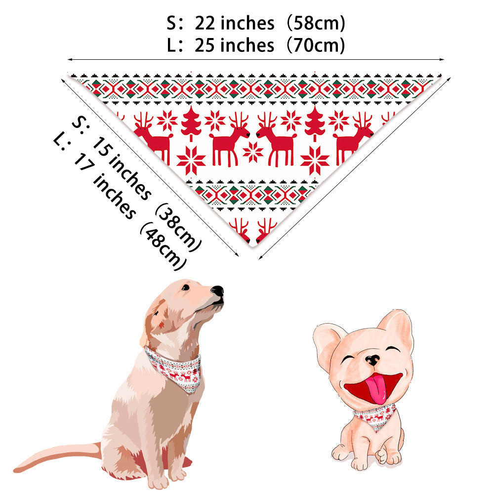 Klassisches Familien-Schlafanzug-Set mit Weihnachts-Hirschmuster (mit Hundekleidung des Haustiers)