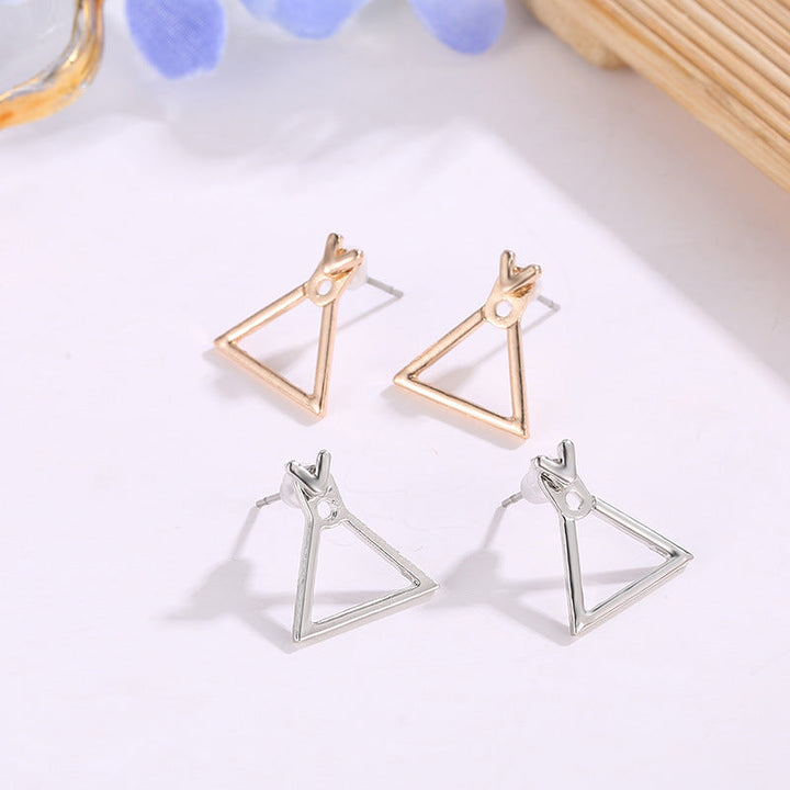 Trendy Cute Nickel Free  Square Stud Earrings