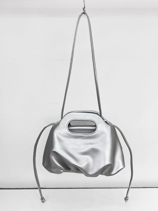 Καθαρό χρώμα Ευέλικτη τσάντα χιαστί με έναν ώμο