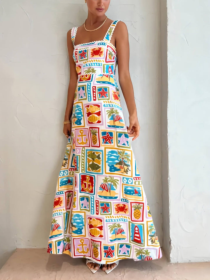 Přizpůsobený graffiti pásek Sexy krajkové midi šaty