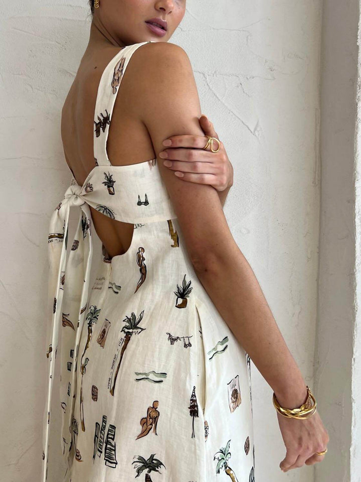 Μοντέρνο, εξατομικευμένο σέξι μάξι φόρεμα, εξατομικευμένο γκράφιτι