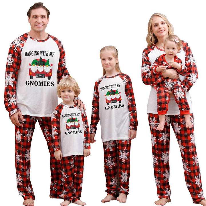 Joyeux Noël Ensemble de pyjama familial assorti Père Noël et arbre